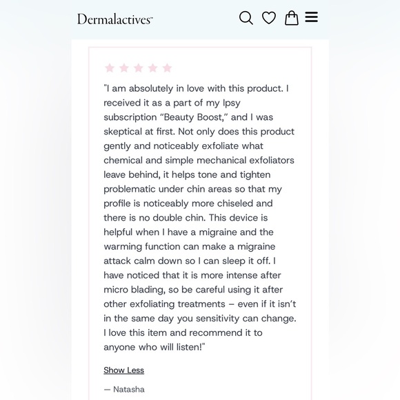 DERMALACTIVES MICROCURRENT FACIAL TONING DEVICE - BRAND NEW in a SEALED box! - Picture 15 of 15